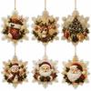 Special-Shaped Gems Christmas Wooden Ornament Wooden Pearl Christmas Tree Decoration Rhinestone DIY Diamond Art Kit Home