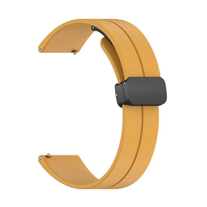 Universal Folding Magnetic Silicone Watch Strap (20mm/12mm)
