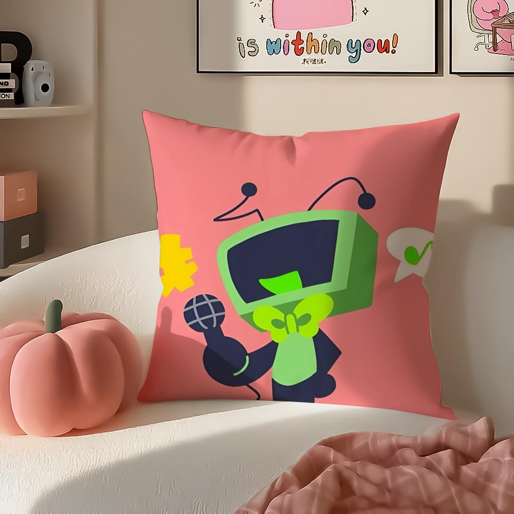 

Indie American Game DDandys World Cushion Cover Pillowcase Short Plush Invisible zipper Room Sofa Cushion Cover 30X30cm