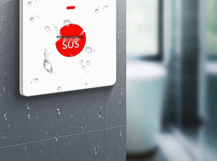 Alarma de Emergencia Inalámbrica SOS para Baños Adaptados