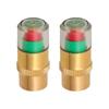 Tyre Pressure Monitoring Alarm Car Motorbike Universal Wheel Valve Cap Tyres Pressure Indicator External Valve Detection Tool