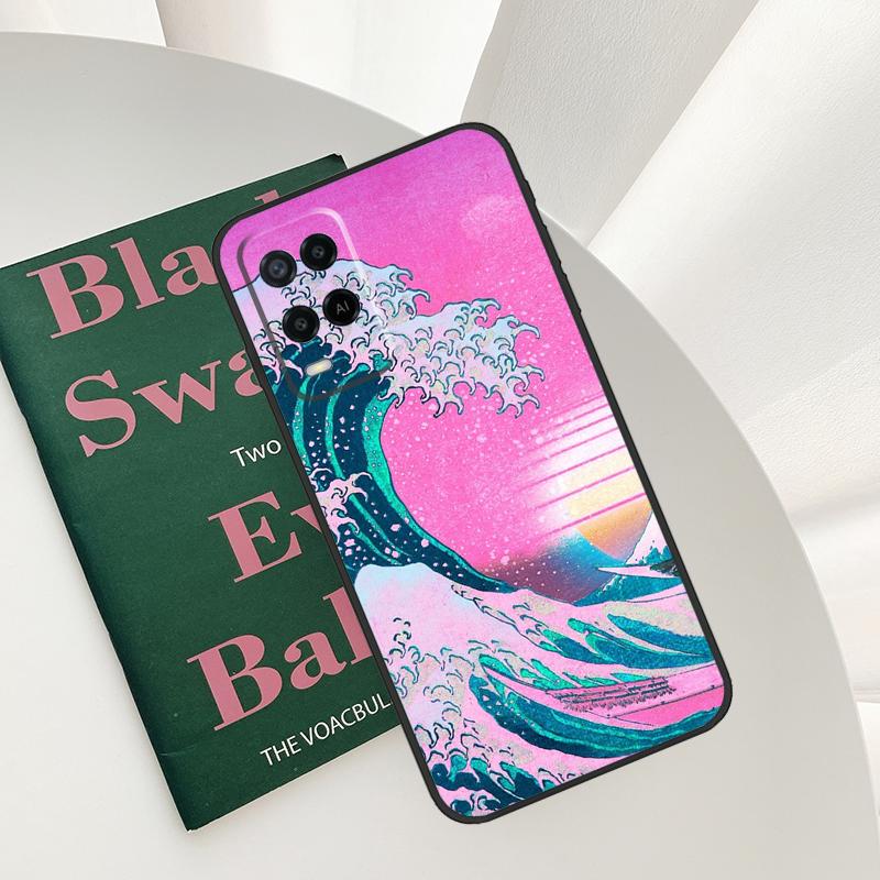 Great Wave Off Kanagawa Japan For OPPO A98 A78 A18 A38 A58 A5 A6 Pro A15 A17 A57 A16 A76 A96 A54 A74 A94 A40 A60 A80 Case