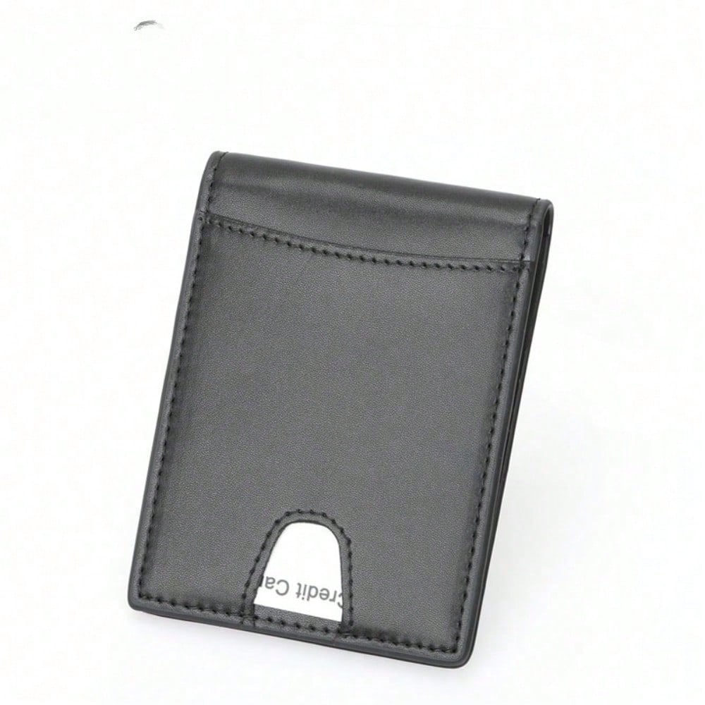 Nouveau porte-cartes pour homme, Petit portefeuille brossé anti-vol RFID.