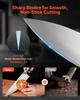 Kitchen Knife Set, 5 Piece High Carbon Stainless Steel Sharp Knife Set, Durable and Rust-Resistant, Professional Kitchen Cutlery with Ergonomic