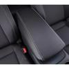 Black Leather Middle Console Armrest Box Cover Fit For Toyota Venza -