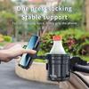 Stroller Cup Holder with Phone Stand, 3-in-1 Universal Multifunctional Drink Holder for Strollers, Walkers, Bikes & Wheelchairs