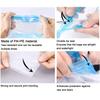 10 Stück Kompressionsbeutel für Reisen, Handroll-Plastiktasche für Kleidung, Reiseaccessoires, Versiegelbarer Packbeutel für Kleidung, Decke