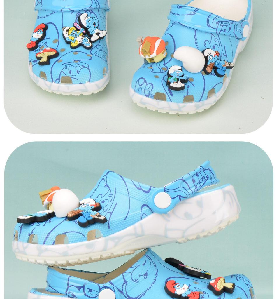 Smurfs Animation Non-slip Beach Sandals for Toddlers