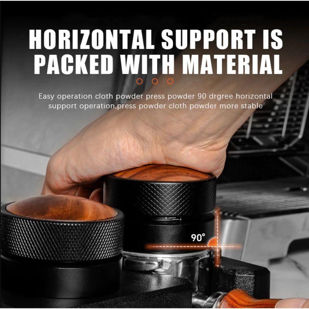 Square Design Espresso Portafilter Holder Coffee Tamper  Stand  Powder Distribution Tool