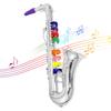 Kids Toy Saxophone Playable Musical Instrument Educational Lightweight Sax For Beginners, Party Birthday School Performance