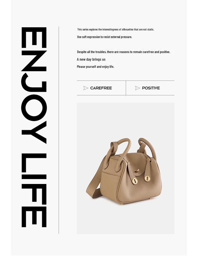 Moda Wiosna/Lato 2024 Wszechstronna Miękka Skóra Damska Torba Poduszka - Modny Design na Jedno Ramię, Crossbody, do Ręki