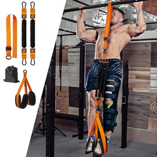 Pull-Up Assistance Band Length Adjustable Muscle Training 75-225LBS Heavy Duty Resistance Band