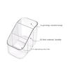 Multi-function Desktop Storage Box Transparent Cosmetics Organizer Box Makeup Brushes Holder