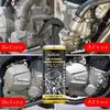 Motorcycle Engine Waterless Foam Cleaner, Heavy Duty Grease Remover, No Wipe Head, Car Engine Compartment Degreaser Tools