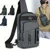 Nové pánské tašky přes rameno Hrudní taška Multifunkční crossbody tašky Cestovní taška na popruh