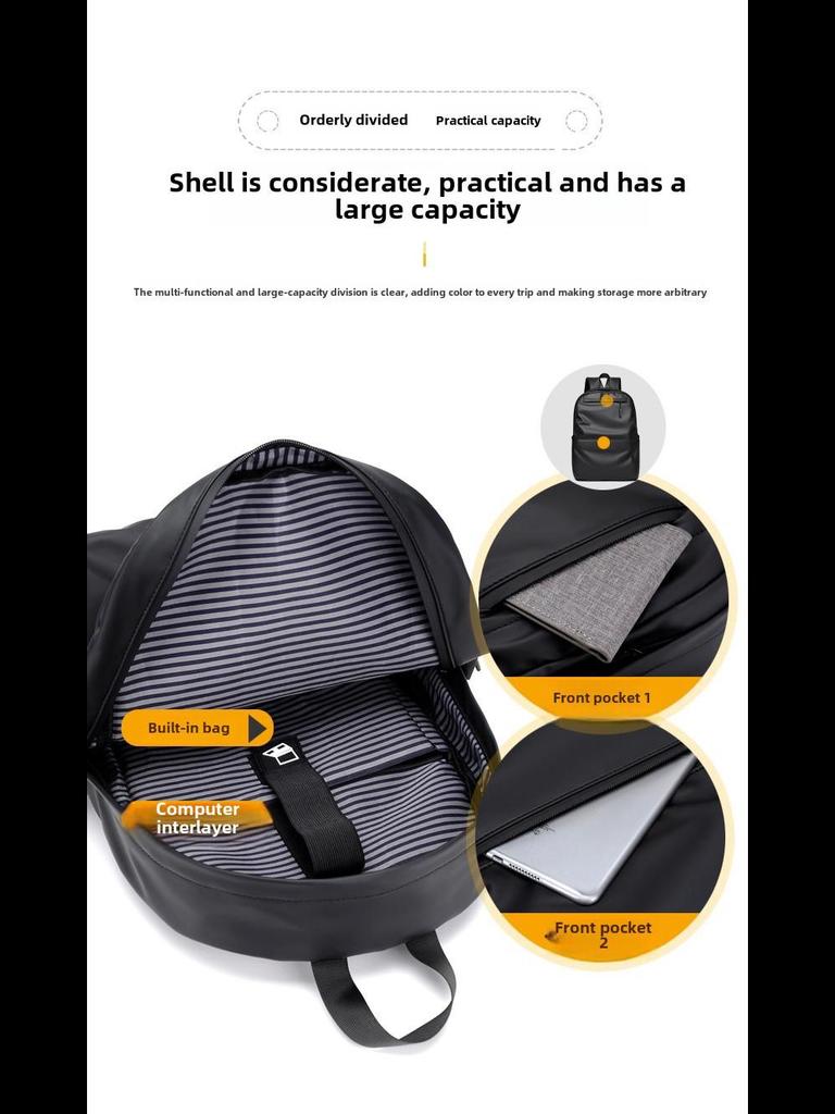 Stylish, Large-Capacity Backpacks: Perfect for Students and Professionals
