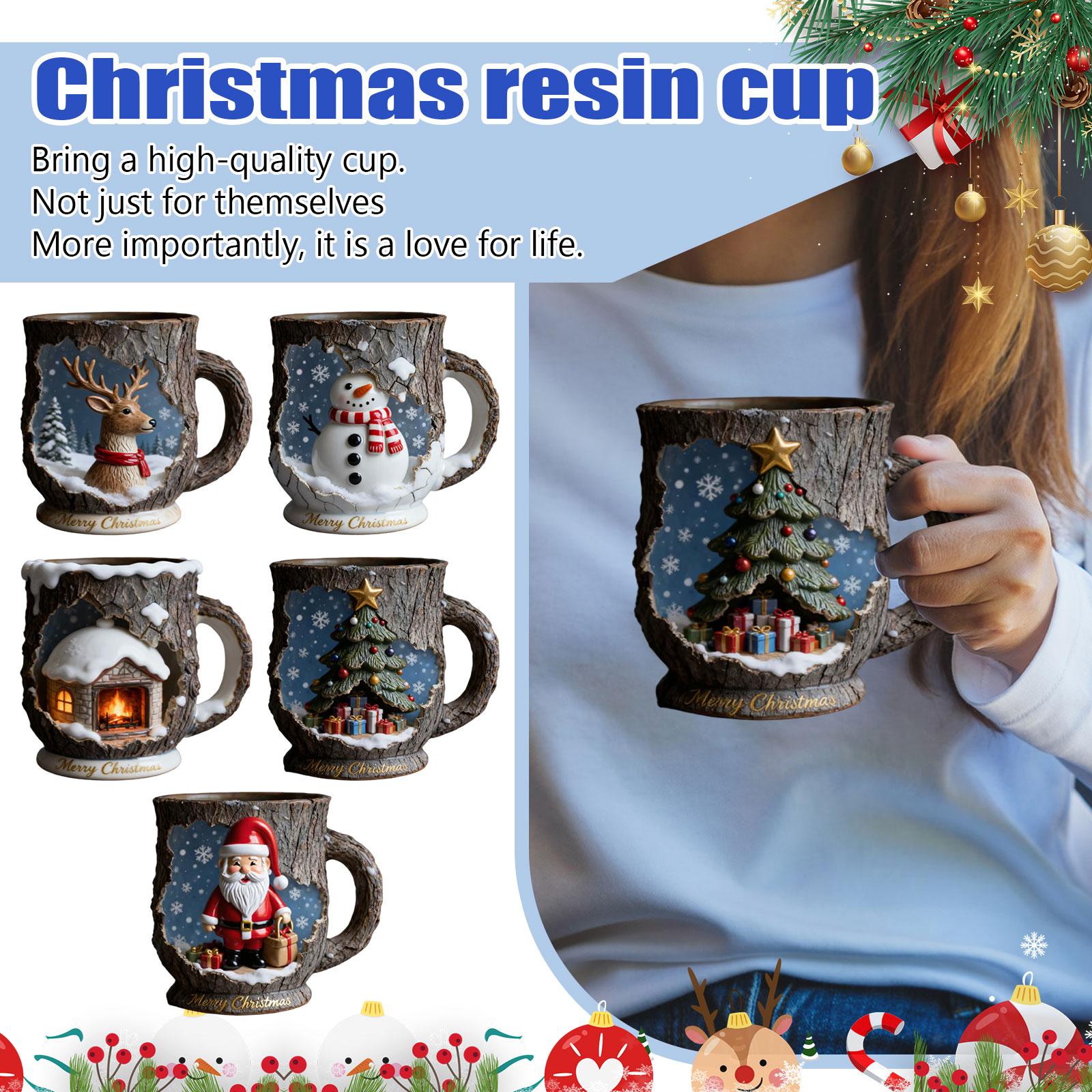

Christmas Sister Transparent High-Borosilicate Glass Cup - Deer-shaped Cup With Antlers - Christmas High-Borosilicate Glass Mug - Transparent - 325ML One Size