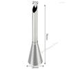 Cream Nozzles Pastry Syringe 1PC Stainless Steel Icing Piping Nozzles Tip Cupcake Puffs Injection Puff For Pastry Chef Tool