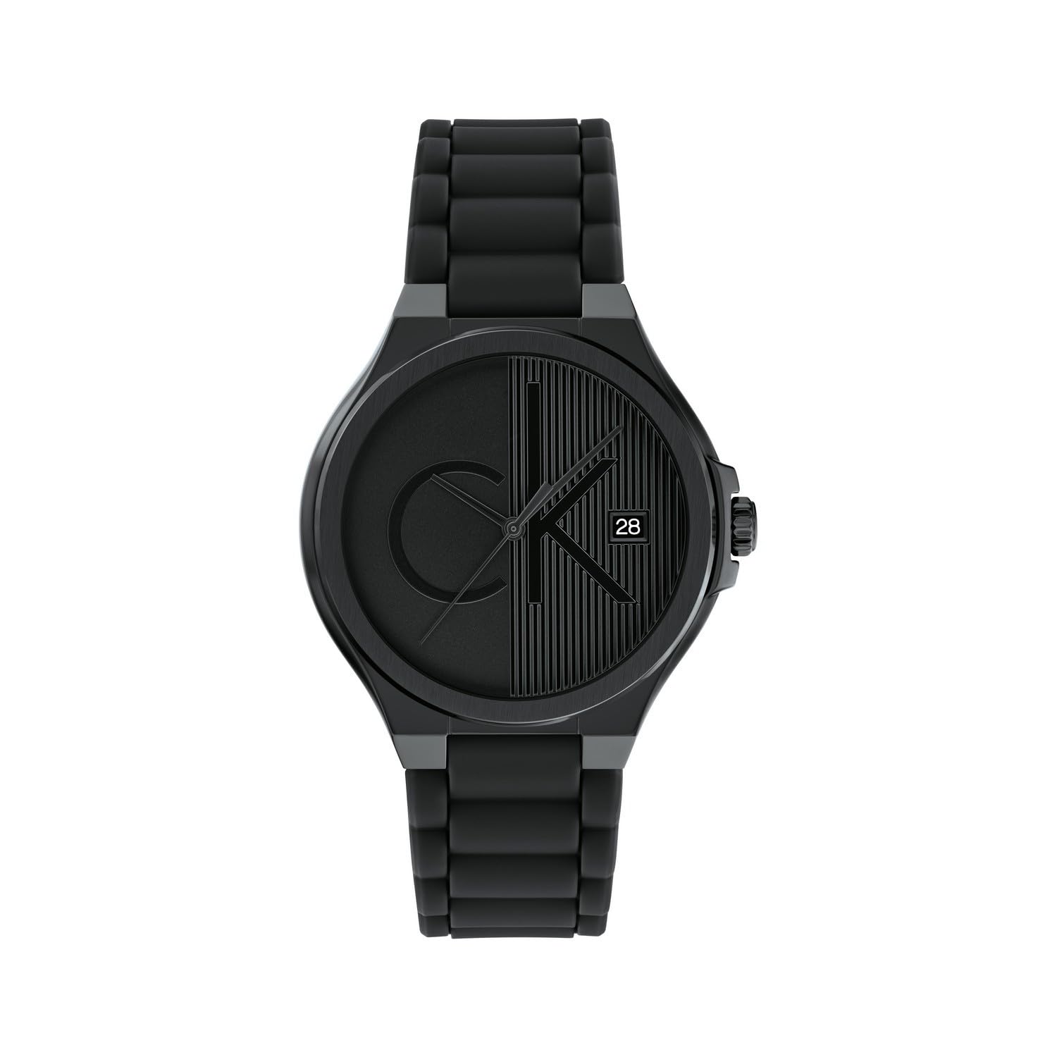 

Calvin Klein CONFIDENCE 25200486 Черные мужские наручные часы, чёрный