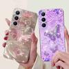 For Realme C65 Case Cute Cartoon Butterfly Cover Soft Silicone Phone Case Fundas For Realme C 65 C65 RealmeC65 4G Bumper
