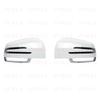 White Painted Reverse Mirror Housing Cap With LED Turn Signal For Benz X166 W251 C292 W166 2013- Car Accessories A1668100164