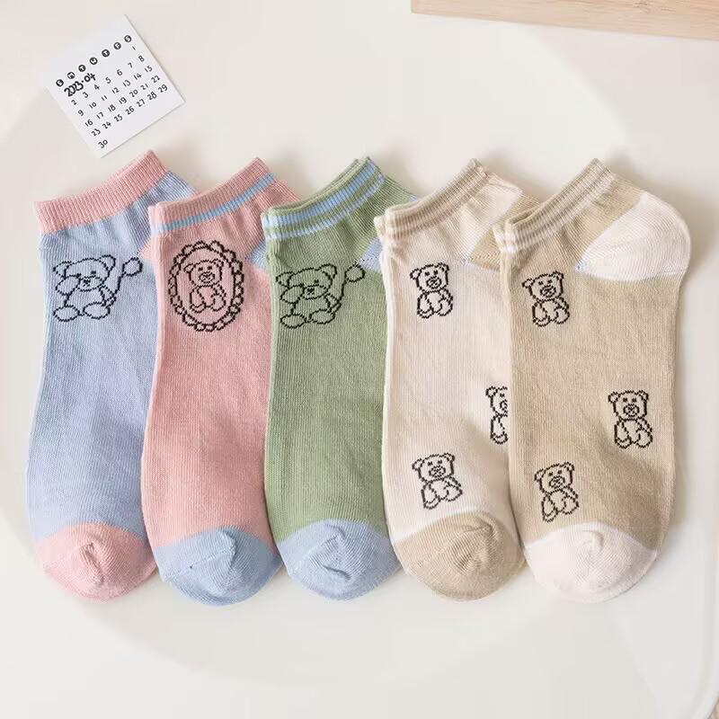Spring-Summer Breathable Anti-Odor Cotton Ankle Socks for Men & Women