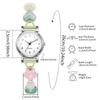 Xiaomi Fashion Arabic Dial Women Quartz Watch Sweet Star Beads Bracelet Strap Ladies Dress Wristwatches Relogio Feminino (Without Box)