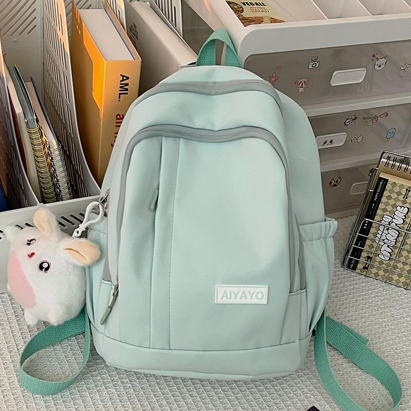 Schoolbag Kindergarten Girls and Children's Spring Outing Small Backpack Cute Girls Splicing Backpack