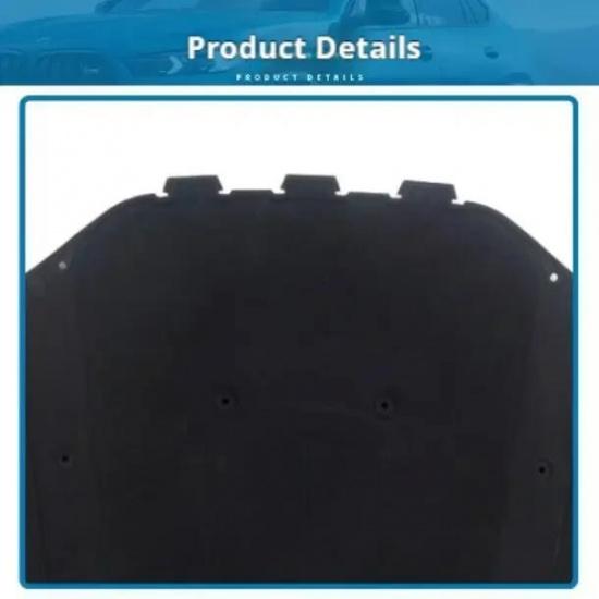 For Mazda 3 Mazda3 Axela BM BN BY 2014-2018 Car Hood Engine Insulation Pad Liner Cotton Soundproof Cover Trunk Heat Accessories Heat Shields 2