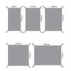 Outdoor Tent Mat Wear Resistant and Tie Resistant Floor Cloth Used As for Sun Canopy by Fixing the Mat Through Grommet