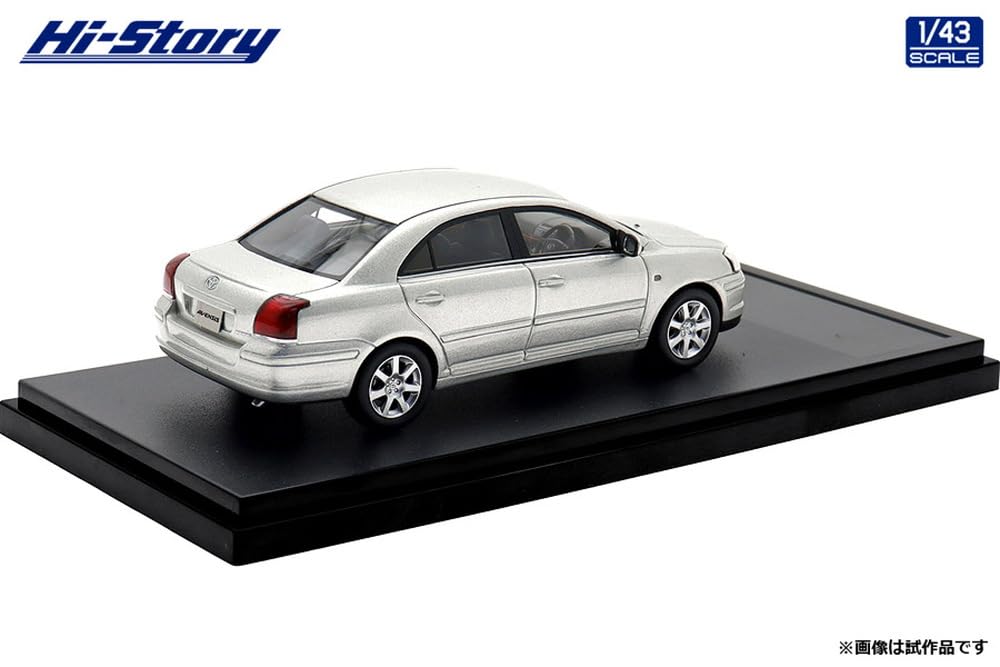 INTERALLIED Hi Story 1/43 Scale Toyota Avensis Li (2003) Silver Metallic Finished Model HS504SL