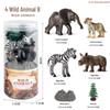 Mini Animal Growth Cycle Toys: Butterfly, Rooster, Ant, Frog, Sea Turtle, Dragonfly