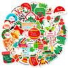 50 Christmas Stickers Christmas Party Diy Window Glass Arrangement Decorative Festive Vibe Stickers