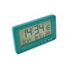 Time/Date/Week/Temperature Electronic Alarm Clock LCD Display Plastic Digital Alarm Clock Soft Lighting 12/24 Hours