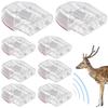 8/4Pcs Deer Warning Whistles Device Outdoor Deer Repelling Whistles Mini Car Safety Deer Whistle Weather-Resistant Animal Alert