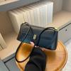Luxusní značkové crossbody kabelky pro ženy, módní design, podpaží 2024, dámská kabelka přes rameno, dámská jednobarevná kabelka a peněženky