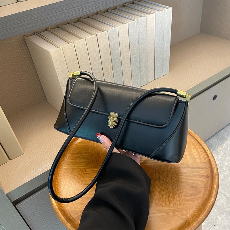 Luxusní značkové crossbody kabelky pro ženy, módní design, podpaží 2024, dámská kabelka přes rameno, dámská jednobarevná kabelka a peněženky