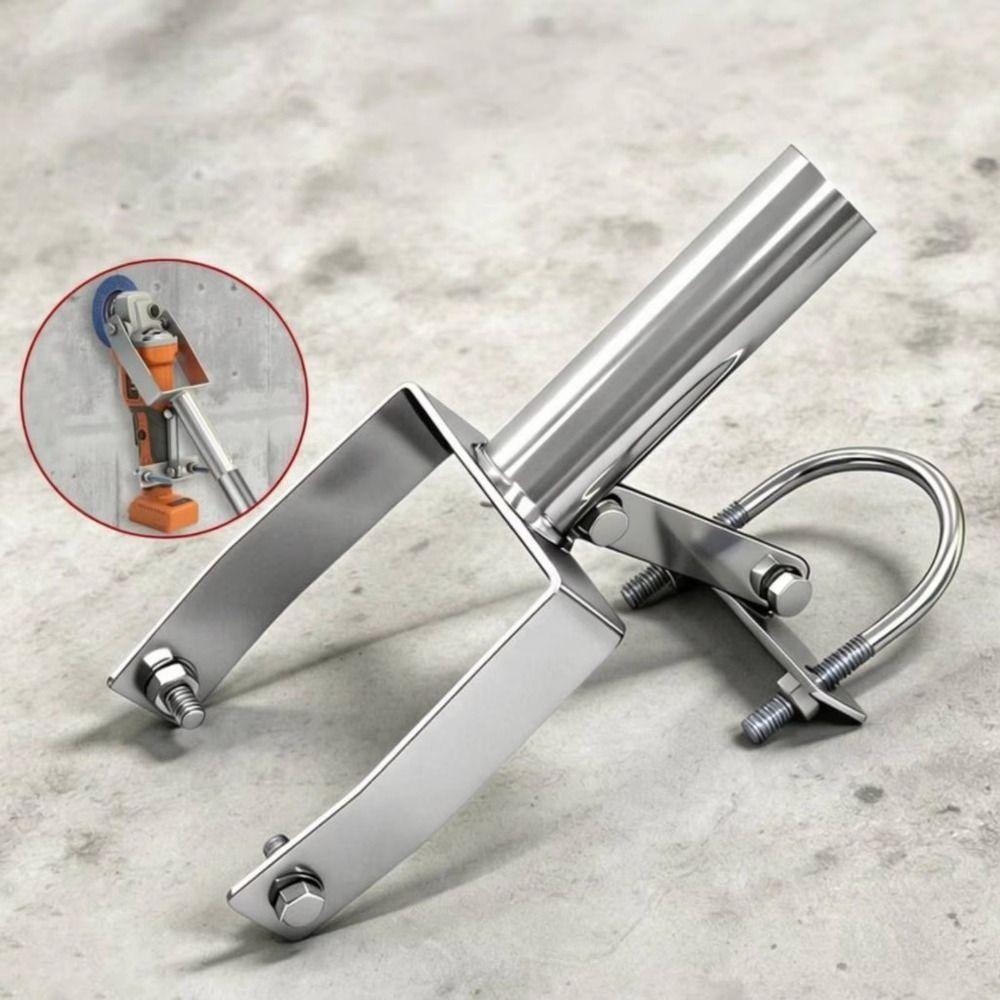 High Carbon Steel Angle Grinder Support Bracket Grinding Bracket Standing Operation