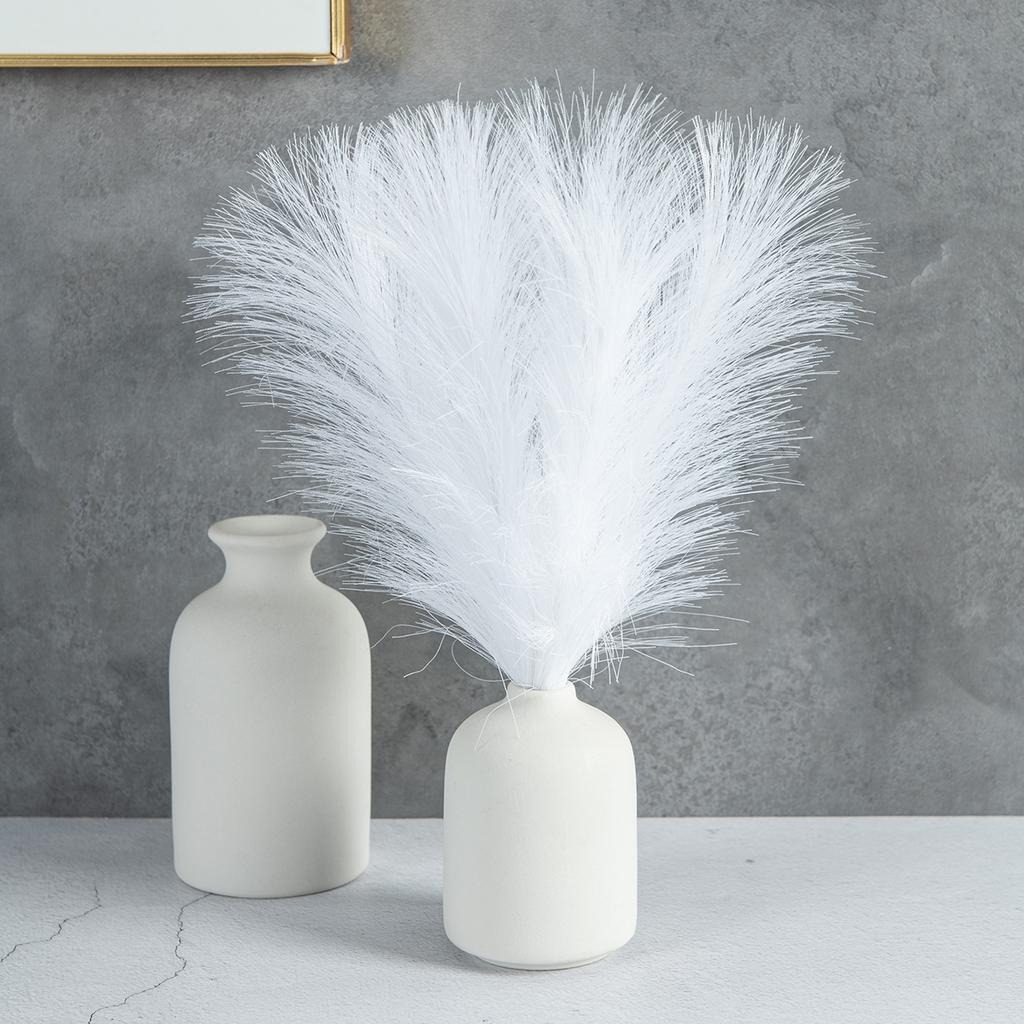 Pampas Grass Craft Bouquet Artificial Plants For Home Garden Landscape Layout Festival Wreath Accessory Wedding Daily Decor Reed