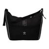 New Adidas Originals Recycled Polyester Shoulder Bag Regular Unisex Black & Dark Silver Gray IW8622