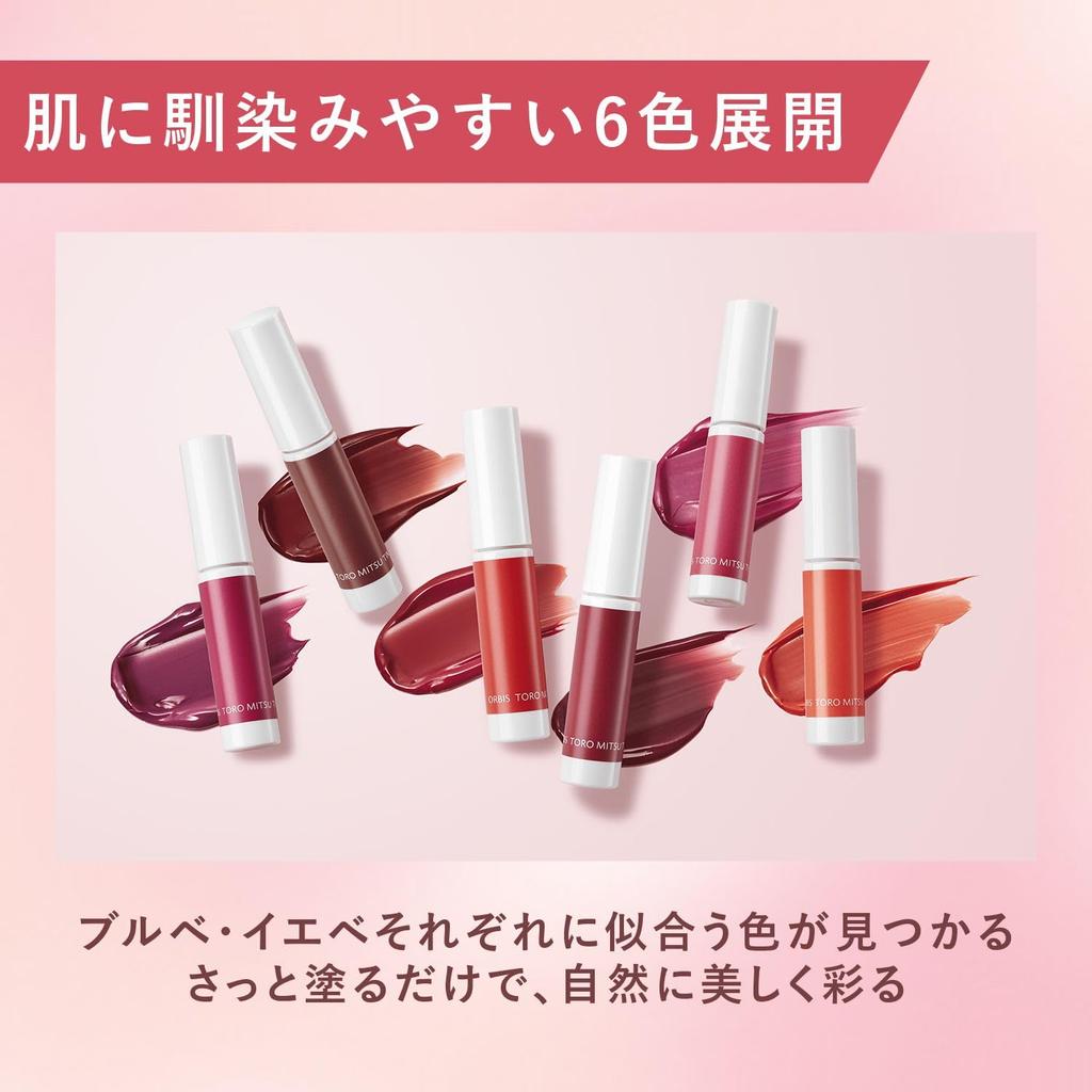 ORBIS Toromitsu Tint Apricot (Tinted Lipstick)