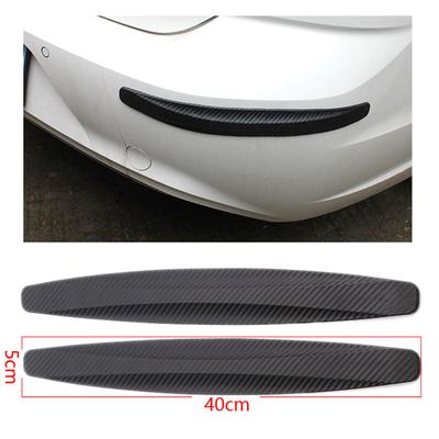 2pcs Car Bumper Protector Strip Guard Corner Protection Strips Scratch Protector Styling Mouldings Anti-collision Exterior