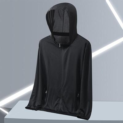 Plus Size 5XL-13XL Summer Coat Men Hooded Breathable Windbreaker Summer Sun Protection Jackets Oversize Men Clothing