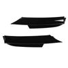 1 Pair Front Bumper Spoiler Lightweight Wearproof High Temperature Resistant Fit for 3 Series E90 E91 M‑Tech 2005‑2008