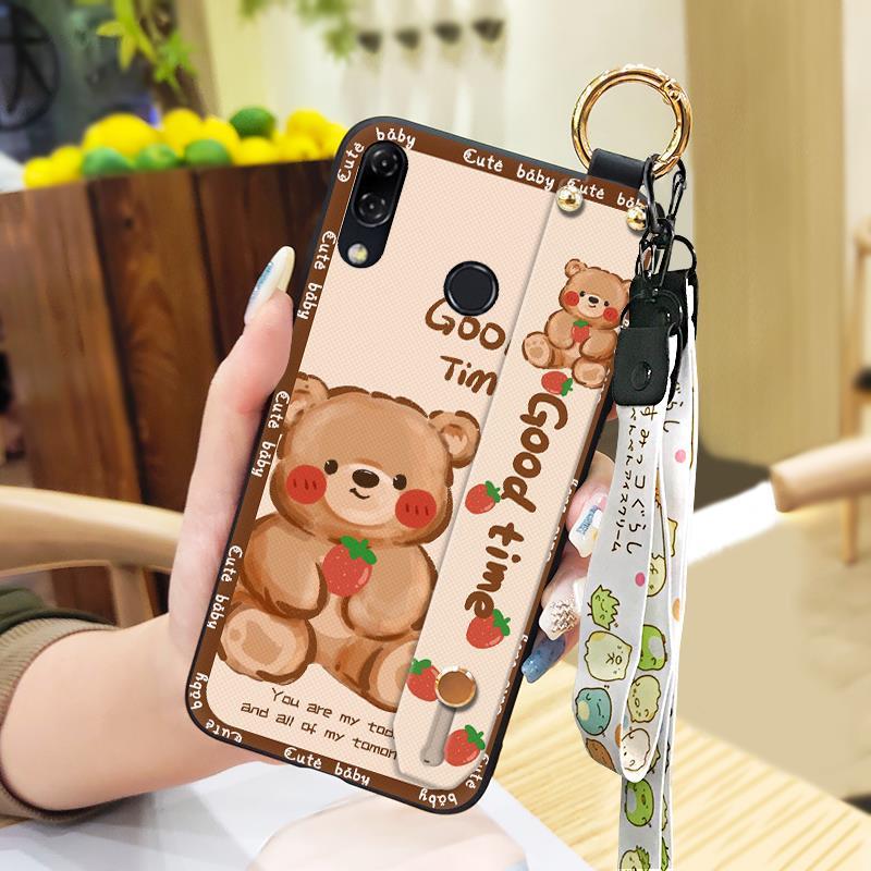 Waterproof Ring Phone Case For ASUS ZenFone 5 ZE620KL/ZS620KL Shockproof Protective Cute Phone Holder Anti-dust Silicone