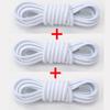 NEW 4mm-wide Oval Shoelaces Round Sport Shoelaces High-quality Elastic Laces Suitable for A Variety of Shoes 1Pair/3Pair