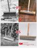 Long-Handled Stainless Steel Wire Brush for Household Floor and Toilet Cleaning
