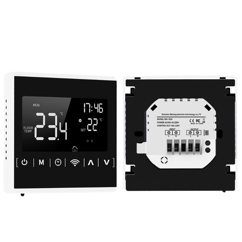 Smart-Tuya WLAN Thermostat für Fußbodenheizung Heizkörper Warmwasserheizung Digital-Controller Programmierbarer Thermostat