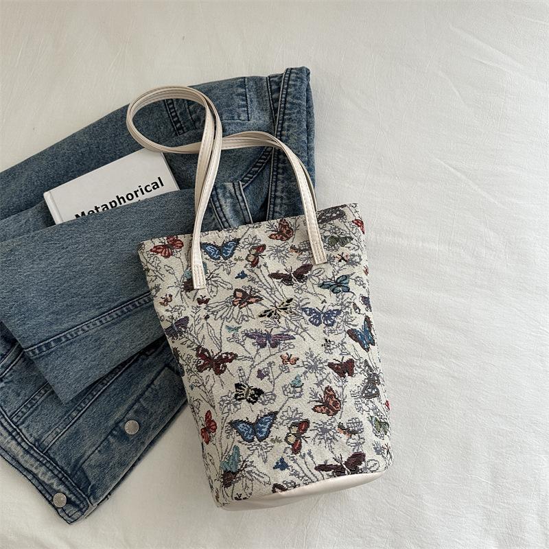 

Модная сумка для поездок на работу и учебы, большая вместительная женская сумка 2024 года, повседневная и красивая сумка через плечо, сумка-ведро