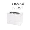 Reptiles Amphibians Feeding Box Acrylic Breeding Box Animal Habitat Cage Ventilation Holes Transparent Jumping Reptile Enclosure